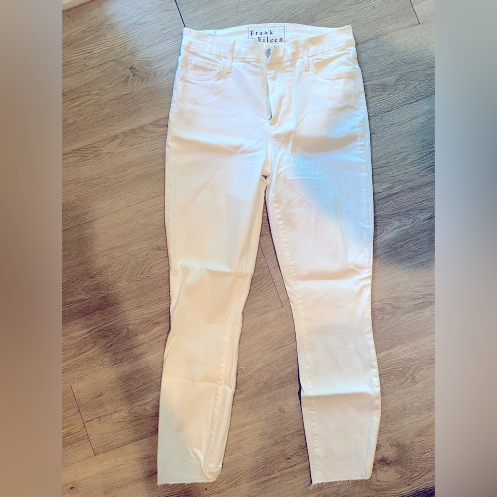 Frank & Eileen Cream Jeans